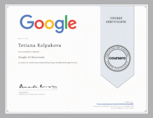 Google AI Essentials Google AI Essentials