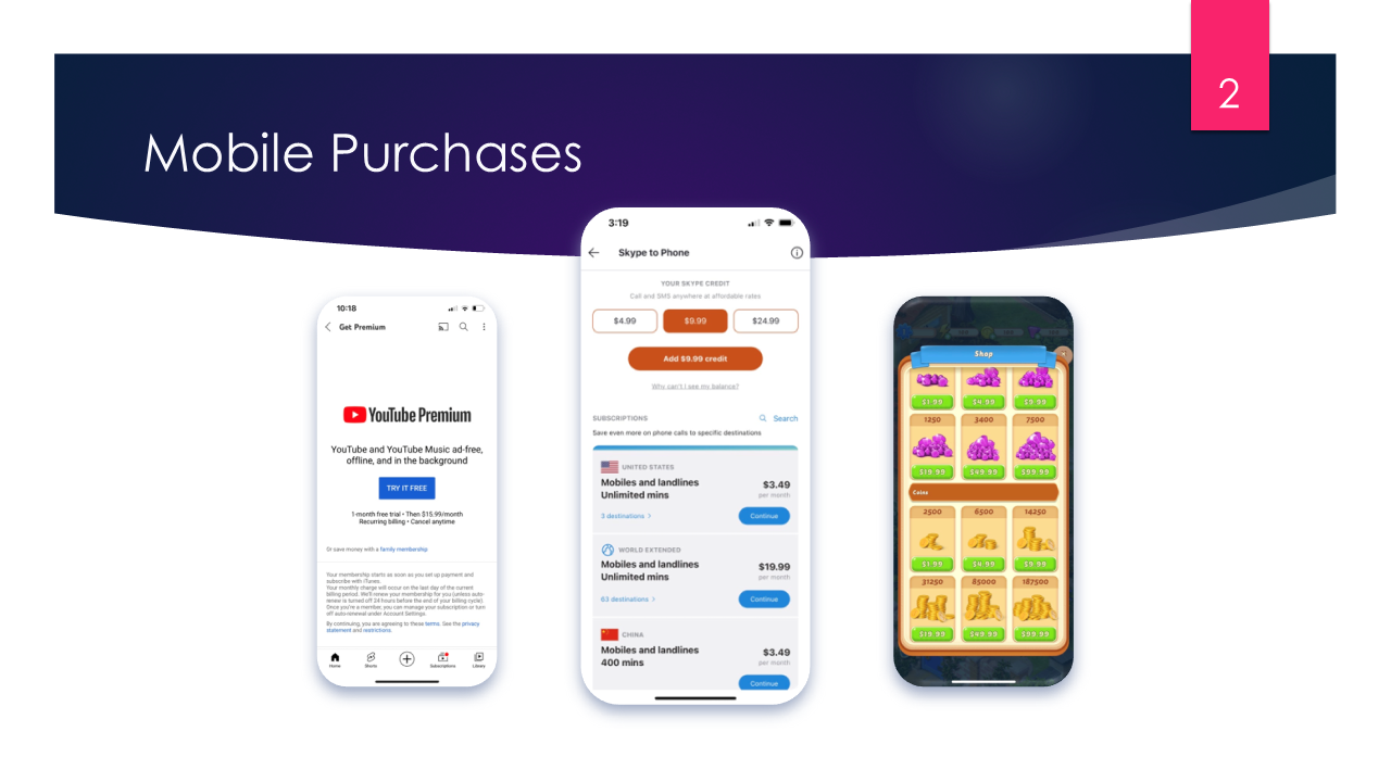 mobile In-App Purchase analytics